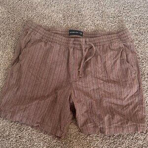 Abercrombie & Fitch Men's Colorful Striped Shorts XXL